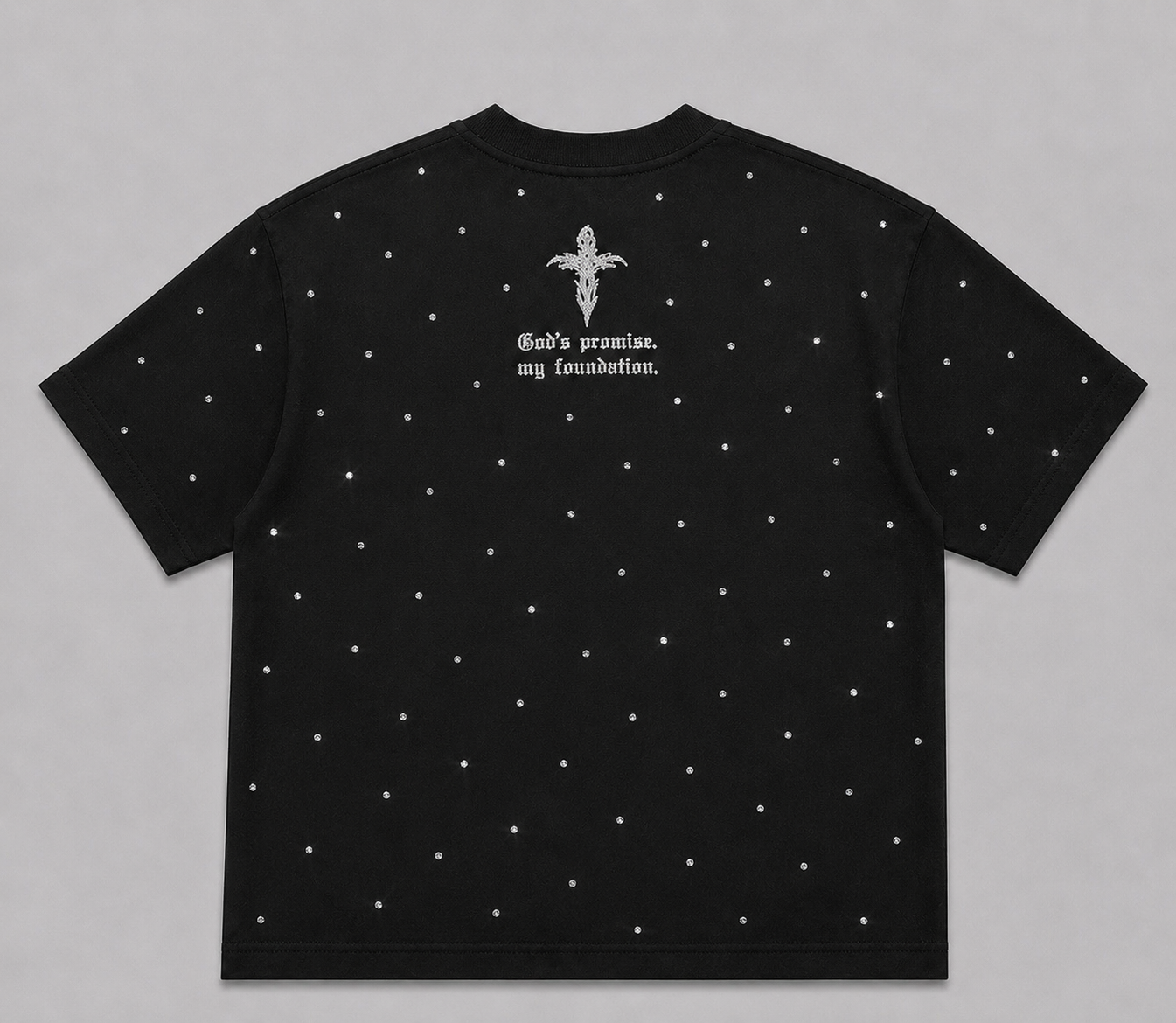 Signature Drop Tee Rhined Out